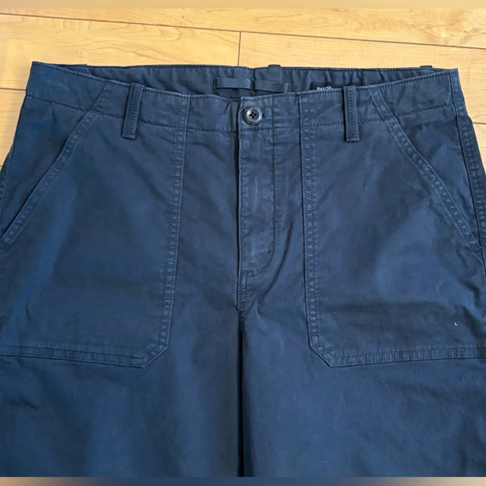 EUC, Banana Republic Utility Pant, Orca (gray/black) Twill, SZ 14 Tall, 30” IS